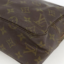 LOUIS VUITTON Monogram Trousse Toilette 28 Clutch Tasche M47522 LV Auth BSZ125-7