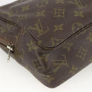 LOUIS VUITTON Monogram Trousse Toilette 28 Clutch Tasche M47522 LV Auth BSZ125-14