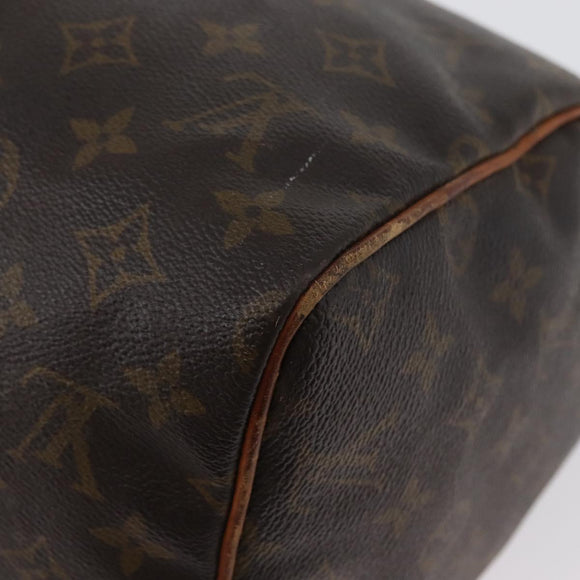 LOUIS VUITTON Monogram Speedy 30 Hand Bag M41526 LV Auth BSZ126