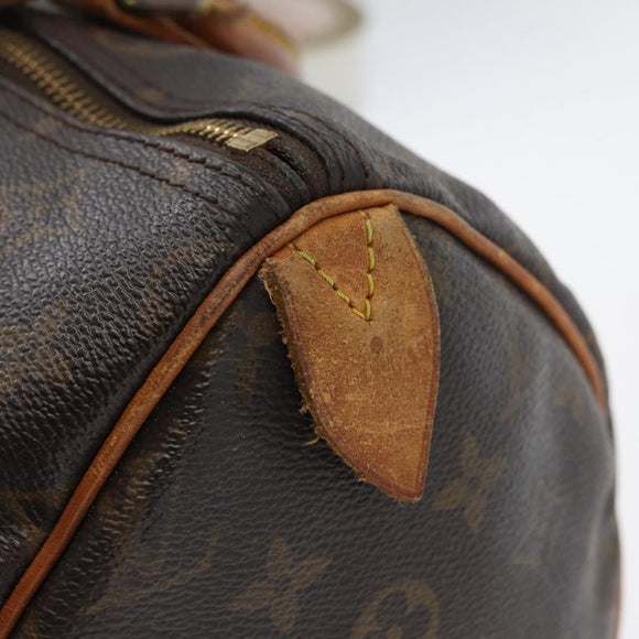 LOUIS VUITTON Monogram Speedy 30 Handtas M41526 LV Auth BSZ126