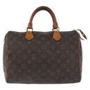 LOUIS VUITTON Monogram Speedy 30 Hand Bag M41526 LV Auth BSZ126-13