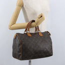 LOUIS VUITTON Monogram Speedy 30 Hand Bag M41526 LV Auth BSZ126-22