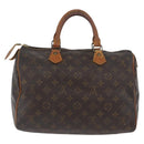 LOUIS VUITTON Monogram Speedy 30 Handtas M41526 LV Auth BSZ126-2