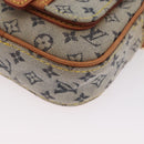 LOUIS VUITTON Monogram Mini Juliet PM Shoulder Bag Blue M92005 LV Auth BSZ132-15
