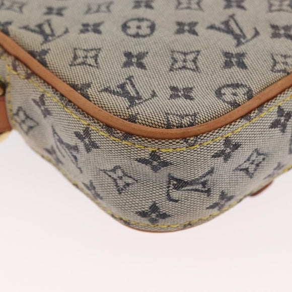 LOUIS VUITTON Monogram Mini Juliet PM Shoulder Bag Blue M92005 LV Auth BSZ132