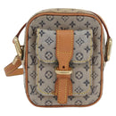 LOUIS VUITTON Monogram Mini Juliet PM Shoulder Bag Blue M92005 LV Auth BSZ132-13