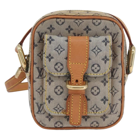 LOUIS VUITTON Monogram Mini Juliet PM Shoulder Bag Blue M92005 LV Auth BSZ132
