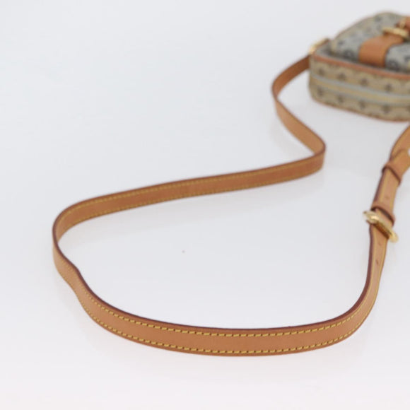 LOUIS VUITTON Monogram Mini Juliet PM Shoulder Bag Blue M92005 LV Auth BSZ132