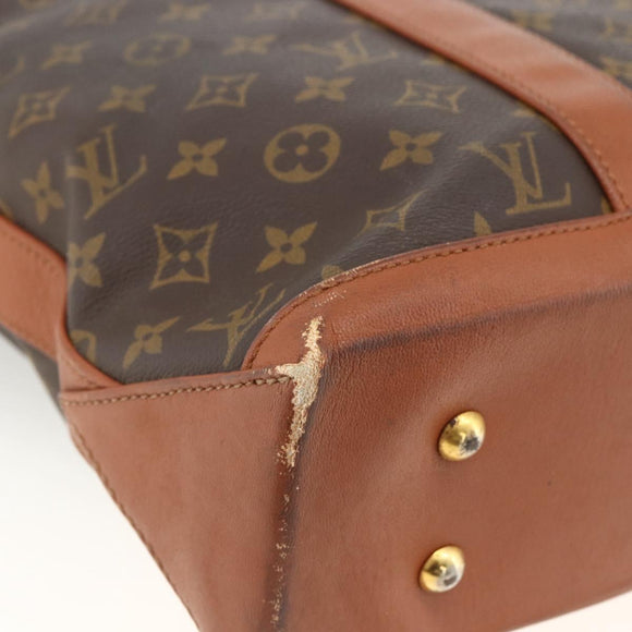 LOUIS VUITTON Monogram Sac Weekend PM Hand Bag M42425 LV Auth BSZ137