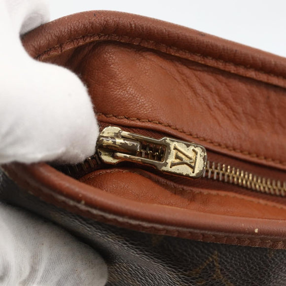 LOUIS VUITTON Monogram Sac Weekend PM Hand Bag M42425 LV Auth BSZ137