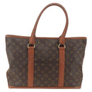 LOUIS VUITTON Monogram Sac Weekend PM Hand Bag M42425 LV Auth BSZ137-2