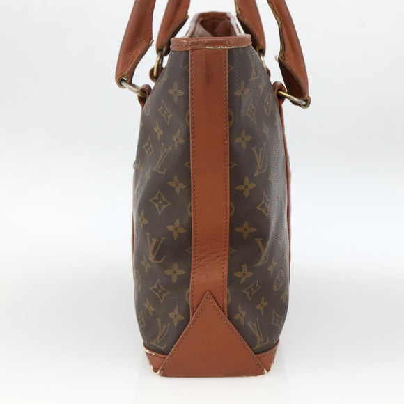 LOUIS VUITTON Monogram Sac Weekend PM Hand Bag M42425 LV Auth BSZ137