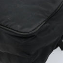 PRADA Shoulder Bag Nylon Black Silver Auth BSZ143-12
