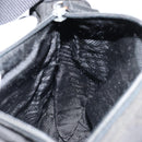 PRADA Shoulder Bag Nylon Black Silver Auth BSZ143-21