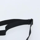 PRADA Shoulder Bag Nylon Black Silver Auth BSZ143-8