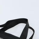 PRADA Hand Bag Nylon Black Silver Auth BSZ146-8
