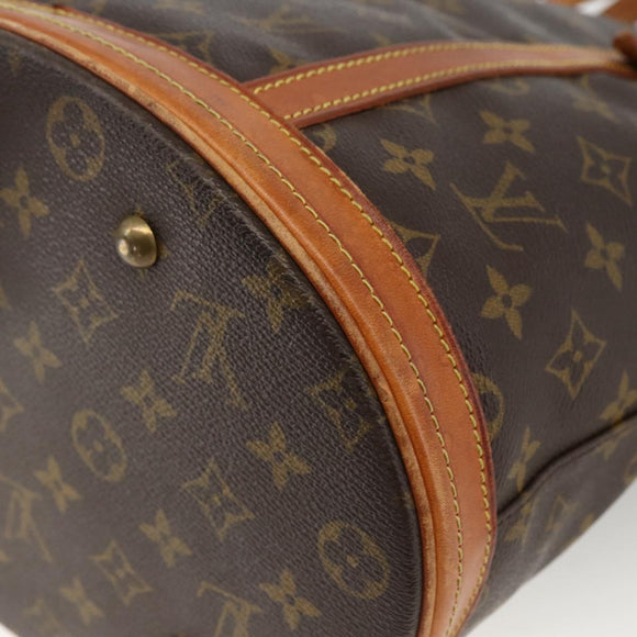 LOUIS VUITTON Monogram Bucket GM Schoudertas M42236 LV Auth BSZ151