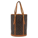 LOUIS VUITTON Monogram Bucket GM Shoulder Bag M42236 LV Auth BSZ151-13