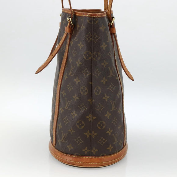 LOUIS VUITTON Monogram Bucket GM Schoudertas M42236 LV Auth BSZ151