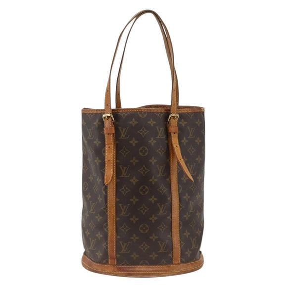 LOUIS VUITTON Monogram Bucket GM Umhängetasche M42236 LV Auth BSZ152