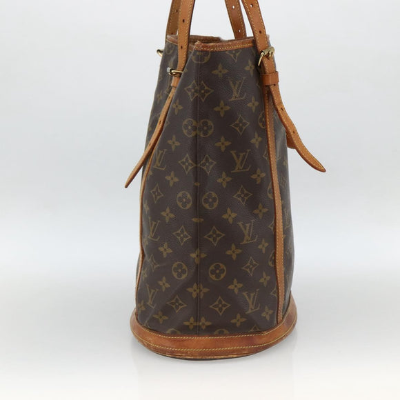 LOUIS VUITTON Monogram Bucket GM Umhängetasche M42236 LV Auth BSZ152