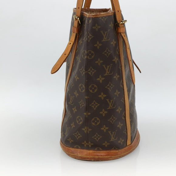 LOUIS VUITTON Monogram Bucket GM Umhängetasche M42236 LV Auth BSZ152