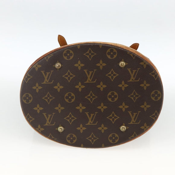 LOUIS VUITTON Monogram Bucket GM Umhängetasche M42236 LV Auth BSZ152