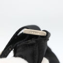 PRADA Schoudertas Nylon Zwart Zilver Auth BSZ154-9