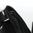 PRADA Schoudertas Nylon Zwart Zilver Auth BSZ154-10