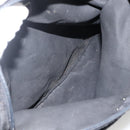 PRADA Schoudertas Nylon Zwart Zilver Auth BSZ154-11