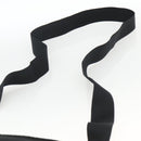 PRADA Schoudertas Nylon Zwart Zilver Auth BSZ154-8