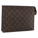LOUIS VUITTON Monogram Pochette Toilette 26 Kulturbeutel M47542 LV Auth BSZ158-1