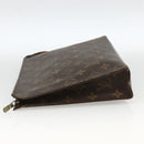 LOUIS VUITTON Monogram Pochette Toilette 26 Kulturbeutel M47542 LV Auth BSZ158-3
