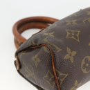 LOUIS VUITTON Monogram Mini Speedy Hand Bag M41534 LV Auth BSZ161-10