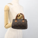 LOUIS VUITTON Monogram Mini Speedy Hand Bag M41534 LV Auth BSZ161-20