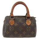 LOUIS VUITTON Monogram Mini Speedy Hand Bag M41534 LV Auth BSZ161-2