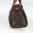 LOUIS VUITTON Monogram Mini Speedy Hand Bag M41534 LV Auth BSZ161-3