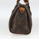 LOUIS VUITTON Monogram Mini Speedy Hand Bag M41534 LV Auth BSZ161-4