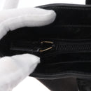 GUCCI Tote Bag Canvas Black Gold 002 1119 Auth BSZ162-15