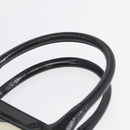 GUCCI Tote Bag Canvas Black Gold 002 1119 Auth BSZ162-8