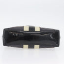 GUCCI Tote Bag Canvas Black Gold 002 1119 Auth BSZ162-9