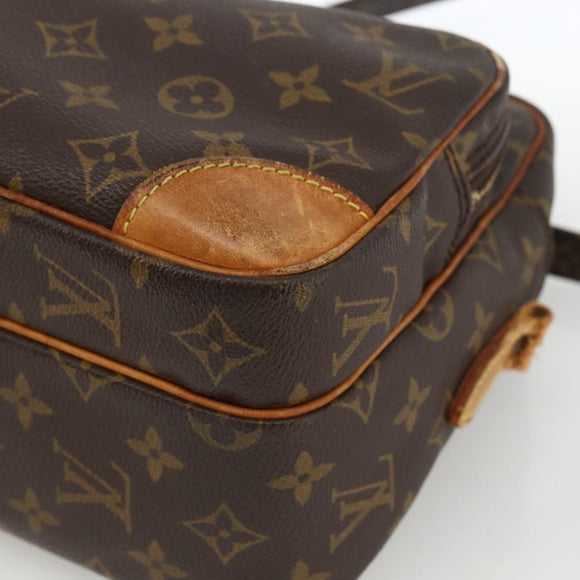 LOUIS VUITTON Monogram Nile Umhängetasche M45244 LV Auth BSZ173