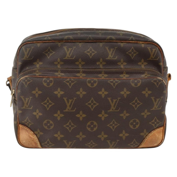 LOUIS VUITTON Monogram Nile Umhängetasche M45244 LV Auth BSZ173