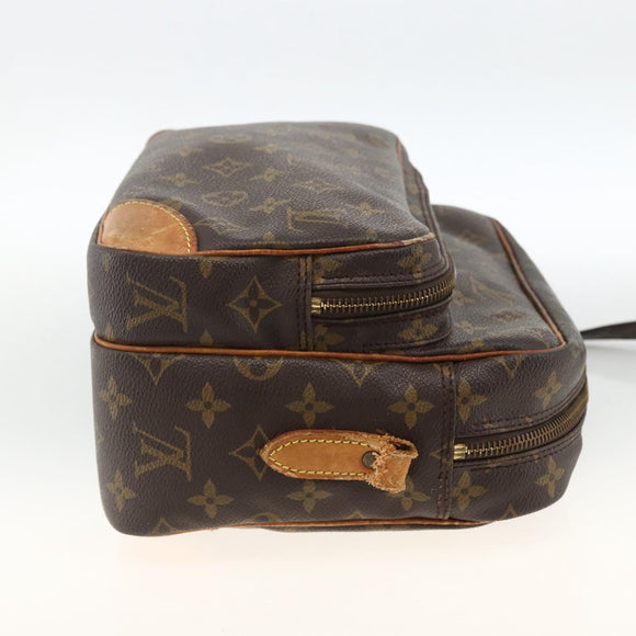 LOUIS VUITTON Monogram Nile Umhängetasche M45244 LV Auth BSZ173