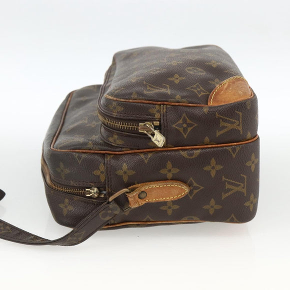 LOUIS VUITTON Monogram Nile Umhängetasche M45244 LV Auth BSZ173