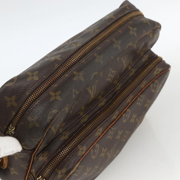 LOUIS VUITTON Monogram Nile Umhängetasche M45244 LV Auth BSZ173