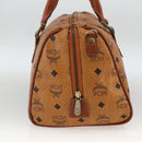 MCM Vicetos Logogram Handtasche PVC Leder Braun Gold Orig. BSZ179-3