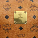 MCM Vicetos Logogram Handtasche PVC Leder Braun Gold Orig. BSZ179-12