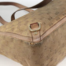 GUCCI GG Canvas Abbey Tote Bag Beige Gold 141472 Auth BSZ183-13