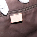 GUCCI GG Canvas Abbey Tote Bag Beige Gold 141472 Auth BSZ183-14